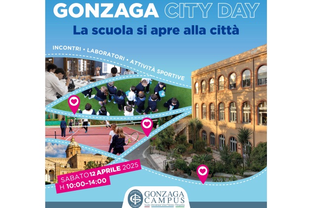 Palermo. Gonzaga CITY day con tanti laboratori e attività sportive gratuite per tutta la città. Sabato 12 aprile, dalle ore 10 alle ore 14